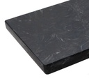 Tablette de radiateur en marbre NOIR
