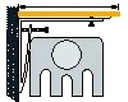 1- Support de tablette de radiateur MI 12/22 (la paire)