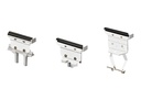 1- Hausse de supports pour radiateur à robinet vertical